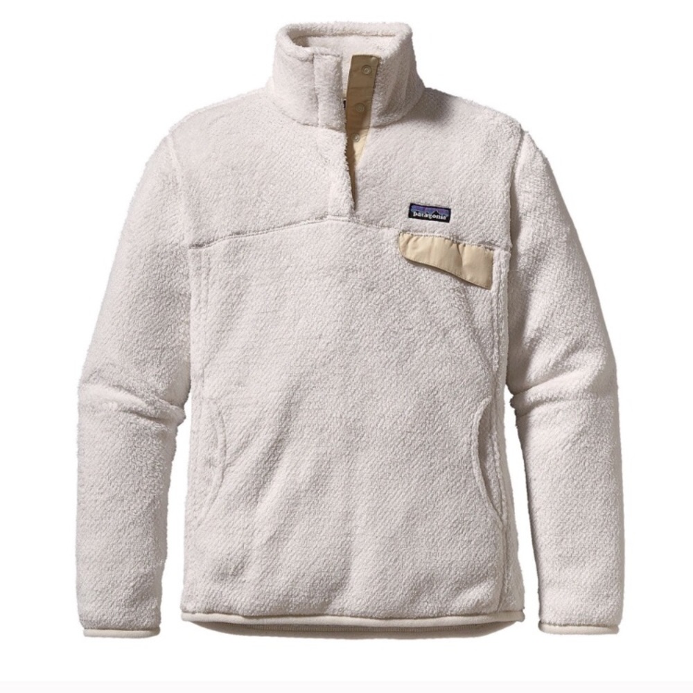 Patagonia Snap T White Pullover
